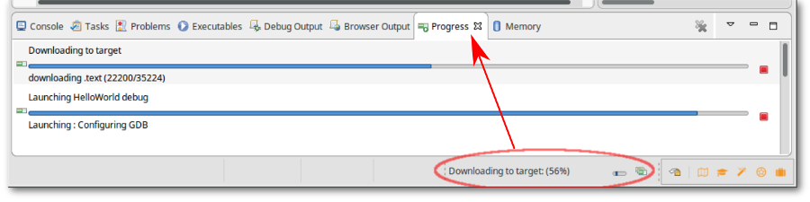 Debug Download Progress